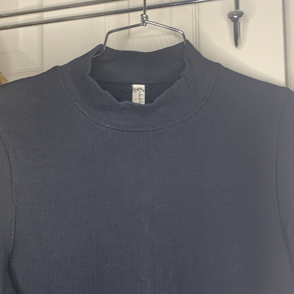 Intamilty free free people mock neck long sleeve tshirt , thermal - Picture 7 of 9